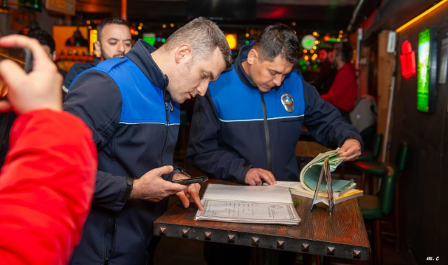 Karşıyaka’da eğlence mekânlarına yılbaşı denetimi