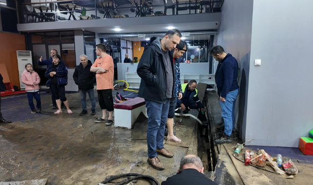 Bornova’da sel alarmı 