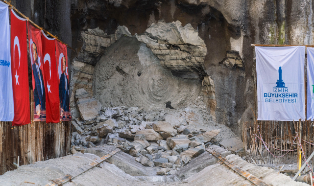 İzmir’in dev projesinde tünel kazıları sona erdi