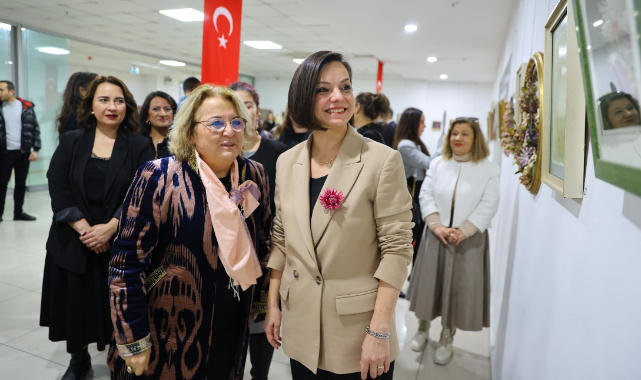 Karabağlar'da kozalar çiçek açtı