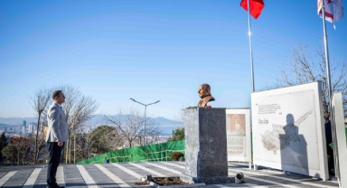 Ölümün 14. yılında Bornova’da Denktaş’a vefa