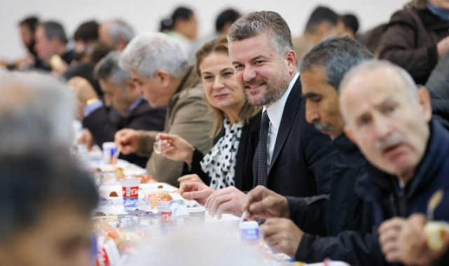 Başkan Görkem Duman Bucalılarla aynı sofrada buluştu