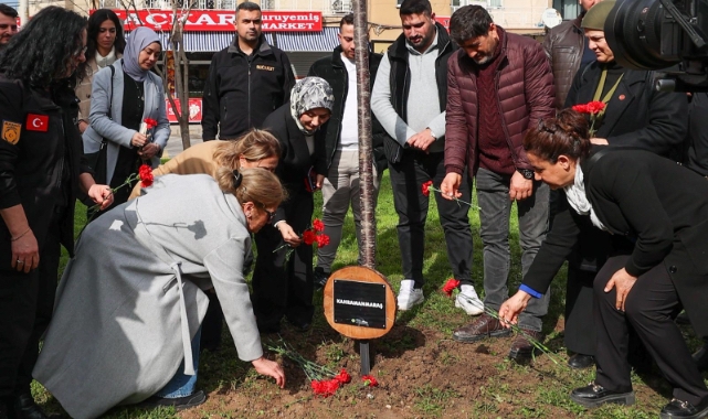 Buca’da 6 Şubat’ta kaybedilenler fidanlarla anıldı
