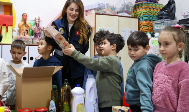 Buca’da minik yüreklerden büyük dayanışma