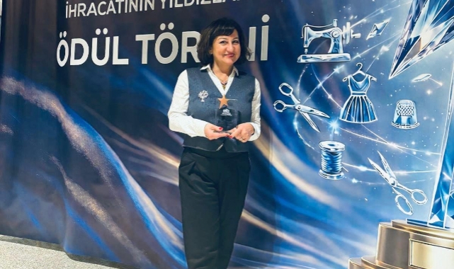 EGİKAD Başkanı Şahika Aşkıner’e ihracat ödülü