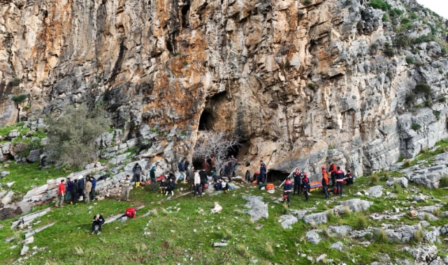 Mağarada 9 saatlik kurtarma seferberliği