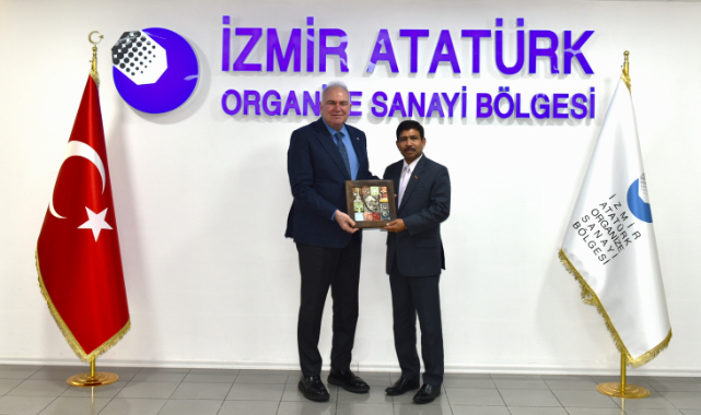 Maldivler Büyükelçisi İAOSB'yi ziyaret etti