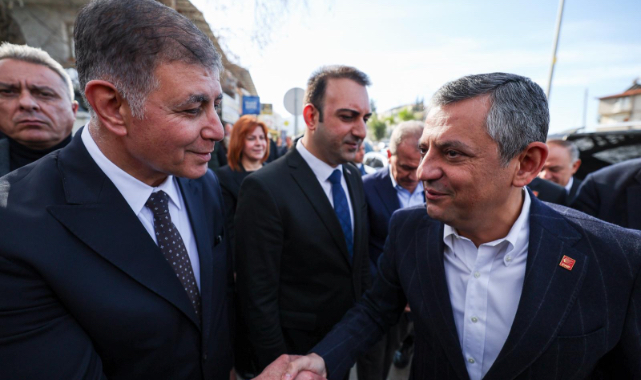 Özgür Özel ve Başkan Tugay Hatay'da 