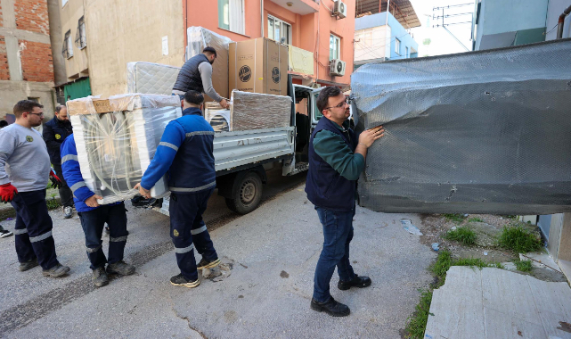Selden etkilenen ailelere eşya desteği