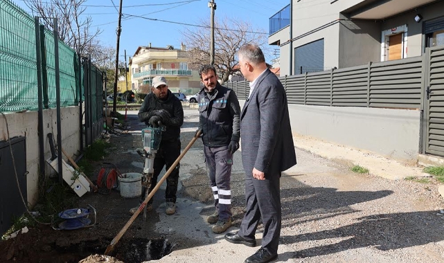 Urla’nın dört bir yanında eş zamanlı çalışmalar devam ediyor