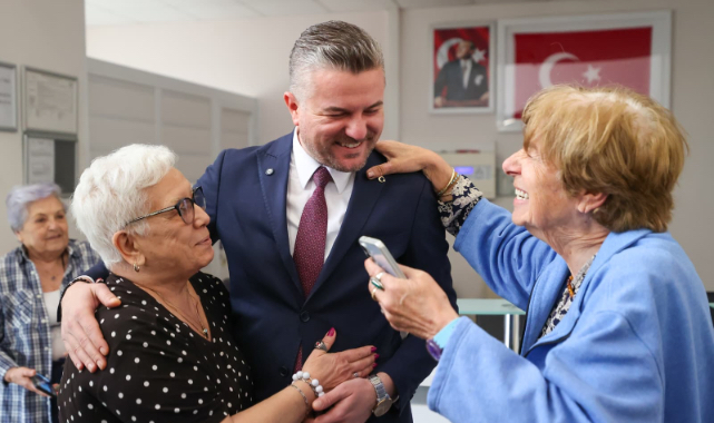 Başkan Duman’dan büyüklere ziyaret