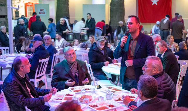 Başkan Eşki Makedonya göçmenlerinin iftar sofrasına konuk oldu 