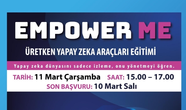 Buca’da gençler için ücretsiz yapay zekâ eğitimi başlıyor