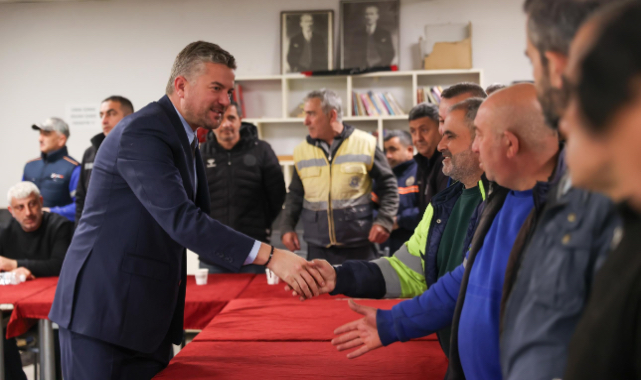 Buca’da sıcak bayramlaşma 