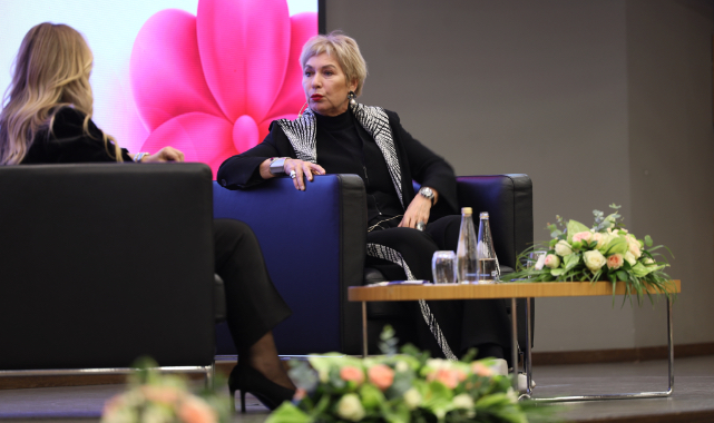 İş insanı Leyla Alaton İzmirli kadınlarla buluştu