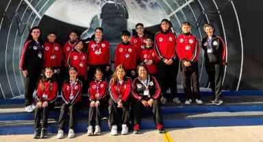 KKTC'li izci grubu bu kez uzay atmosferinde kamp kurdu