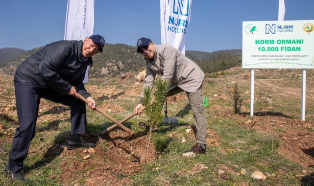 Norm Holding’den 10 bin fidanlık “Norm Ormanı”