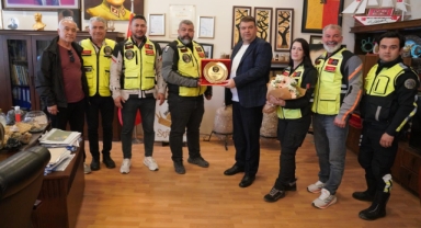 RİEDER Kulübü’nden Başkan İsmail Yetişkin’e teşekkür ziyareti