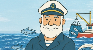 Şahin Kaptan, çocuklara balığı sevdirmek için yola çıktı