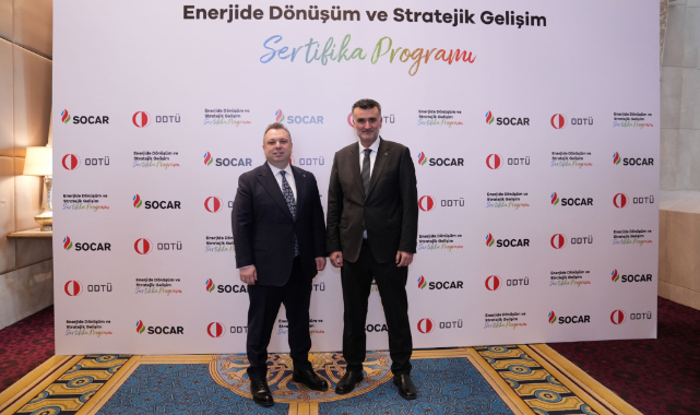 SOCAR Türkiye ve ODTÜ iş birliği: 'Enerjide Dönüşüm' programı ilk mezunlarını verdi