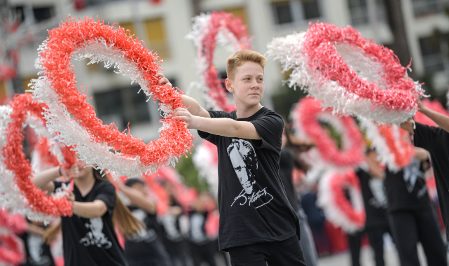 23 Nisan coşkusundan renkli kareler