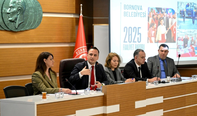 Bornova’da 2025 Yılı Faaliyet Raporu meclisten geçti