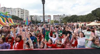 Çocuklar bayramlarını doyasıya yaşadı