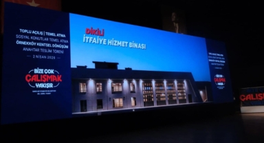 Dikili ileri biyolojik atık su arıtma tesisi ve yeni itfaiye hizmet binasına kavuşuyor 