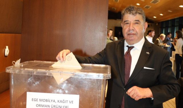 Ege Mobilya Kağıt ve Orman Ürünleri İhracatçıları Birliği’nde Ali Fuat Gürle güven tazeledi