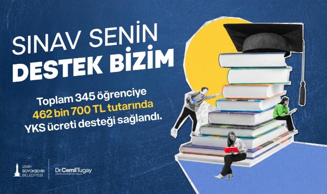 İzBB'den YKS ücreti desteği