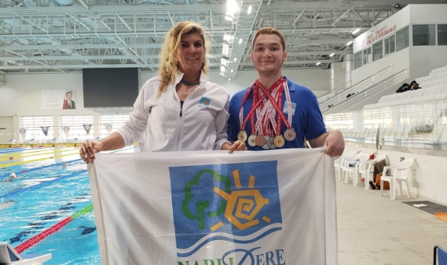 Narlıdere'nin madalya avcısı Sarp, büyük bir başarıya imza attı