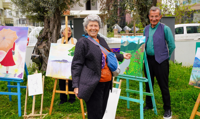 Seferiçınar’da sanatla yaş alan hayatlar