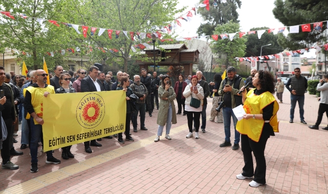 Seferihisar’da eğitimde şiddete karşı tek ses