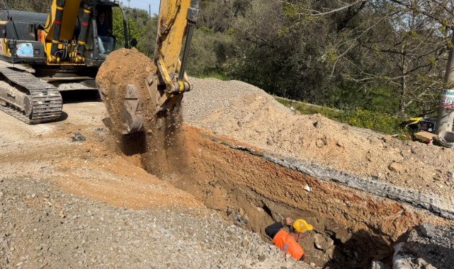 Urla'da altyapı ve ulaşım yatırımları aralıksız sürüyor