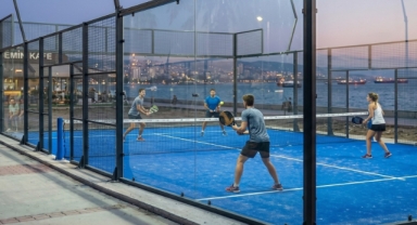 Bostanlı Sahili’ne yeni padel kortları geliyor