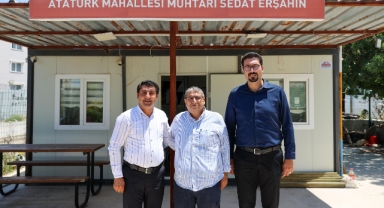 Buca’da Başkan Vekili Benzer sahaya indi