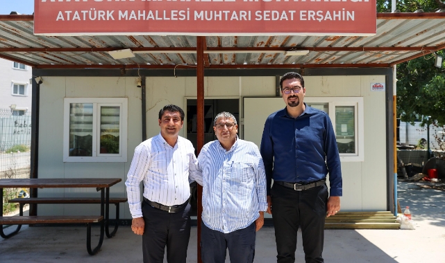 Buca’da Başkan Vekili Benzer sahaya indi