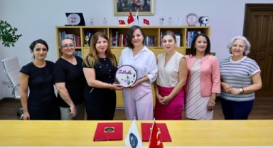 Karabağlar'da kadın emeğine güç verecek protokol
